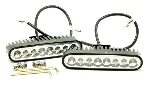 Fast Shipping PAIR (2) Lumision Hyxul 40W 7" High Intensity CREE LED Mini Light Bar Spot Flood Combo Fog Lamp Work Light for Truck RV Campers Off Road