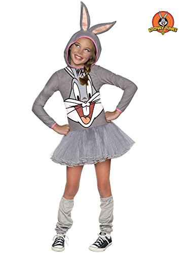 Rubie's Costume Looney Tunes Bugs Bunny Girls Hooded Costume