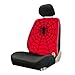 LA Auto Gear Spider-Man Web Spider Logo Marvel Comics Car Truck SUV Low Back Bucket Seat Covers - Pair