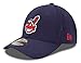 MLB Cleveland Indians Team Classic Alternative 2 39Thirty Stretch Fit Cap, Blue, Medium/Large