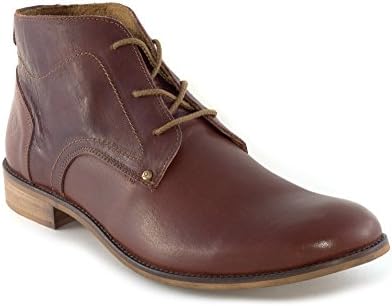Brown Leather Chukka boot men ankle boot (9)
