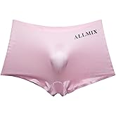 Hrnums Men's Underwear Boxer Briefs Soft and Breathable Ice Silk Men's Panties Sexy Underwear Boxer Shorts for Men 1 Pcs