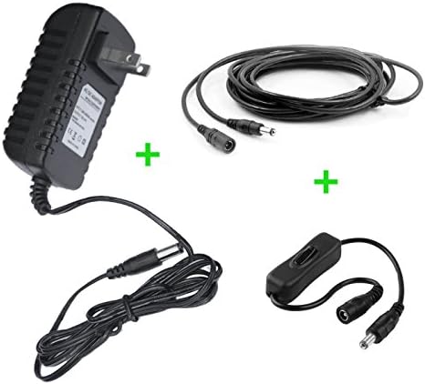 12V Mytek Digital Stereo 192 ADC replacement power supply adaptor - US plug - Premium