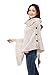 Curry Girls Fashion Till Crochet Poncho Turtle Neck Sweater Cape Coat Blanket