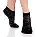 Great Soles Grippy Crew Sock - Non Skid Sticky Grip Socks for Yoga, Pilates, Barre, Working Out, and Everyday
