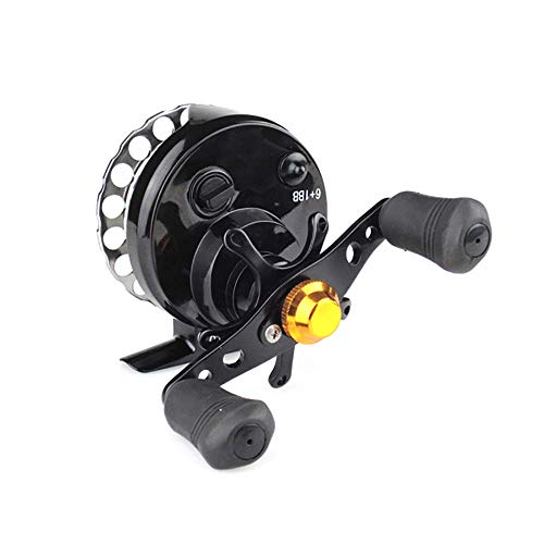 Dzx Moulinet De Pêche 6 + 1 Bb Moulinet à Mouche Avec Corps En Alliage D’aluminium Usiné Cnc Rapport D’engrenage De…