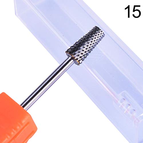 1Pcs 22 Type Tungsten Metal Burr Nail Drill Bit Removal Clean Electric Machine Nail Files Manicure Accessory CH1-22 15