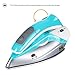 ZZ TI962-G Dual Voltage Travel Steam Iron with Stainless Steel Soleplate 1000 Watt, Blue