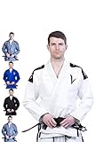 Vector Sports Brazilian Jiu Jitsu BJJ Gi Attila Series (White, A0)