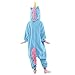 NEWCOSPLAY Unisex Children Unicorn Pyjamas Halloween Costume (8-Height 51-54
