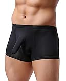 Winday Men's Underwear G-string Thong Elastic Smooth Bikini Briefs N01
