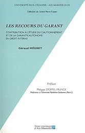 Les  recours du garant