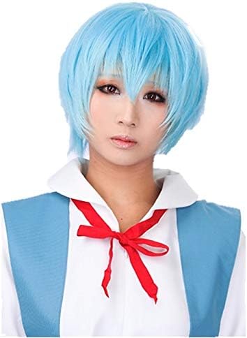 Amazon ヱヴァンゲリヲン 綾波 レイ 風 ウィッグ キャラウィッグ 美容師セット済 耐熱 Cospedia製 コスプレ 仮装 通販