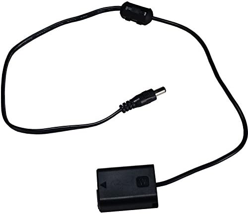 IndiPRO Tools 2.1mm Non-regulated Cable to NP-FW50 Type Dummy Battery (20")