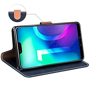 MOBESV Custodia per Honor 10, Cover a Libro Magnetica Custodia in Pelle per Honor 10, Blu - immagine 6