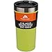 20 oz Durable Double-wall Vacuum Insulation Powder-Coated Tumbler, 3.74 x 3.74 x 7.28 Inches, Chili Lime