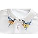ZILucky Women Fake Half Shirt Collar Detachable False Blouse Collar Faux Lapel Collar Tie