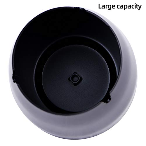INONE Ashtrays with Lid for Cigarette, Stainless Steel Ashtray for Outdoors, Patio, Yard, Home