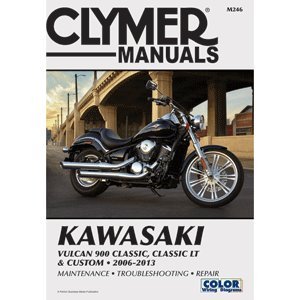 Clymer Kawasaki Vulcan 900 Classic, Classic LT & Custom (2006-2013) (53036)