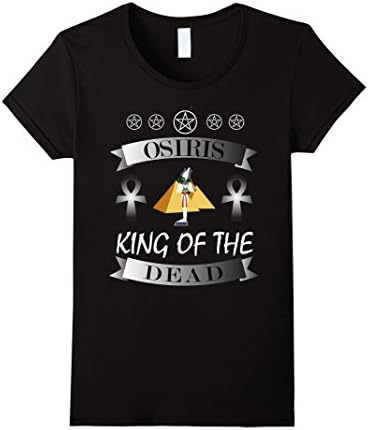 Women's Egyptian God Osiris Shirt Medium Black