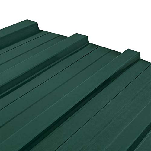 Kosoree Trapezblech Profilblech grün 12 Stück Metallblech Dachblech Stahlblech Blech – Bild 4