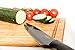6 Kitchen Knives - Best Kitchen Knife Set from KNIFAIR- Bread, Carving, Chef’s, Santoku, Utility and Paring Knife - Ceramic Coating for Easy Cutting - Extra Sharp Stainless Steel Blades + Free eBook