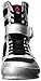Reebok Men's Boxing Boot Boxing Shoe, Patent - Delta - Silver Metallic/Black/White, 10 M US
