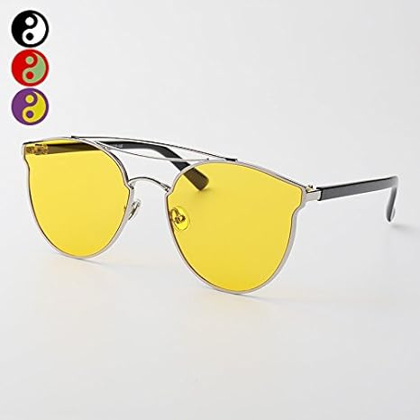 gafas de sol amarillas hombre