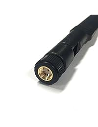 lysignal 2.4 G 5G 5.8G Dual Band Antena Omnidireccional inalámbrica de alta ganancia WIFI Antena con conector rp sma j para punto de acceso router Rang extensor