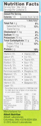 Kidz Zone Perfect Bars Yellow Cupcake - 5 CT