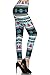 Leggings Depot Women's Fall/Winter Ultra Soft Christmas Reindeer Snowflake Print Holiday Fashion Leggings (Red Christmas, Extra Plus)