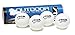 STIGA 4 Pack Outdoor Ping Pong Balls - Minimizes Wind Resistance