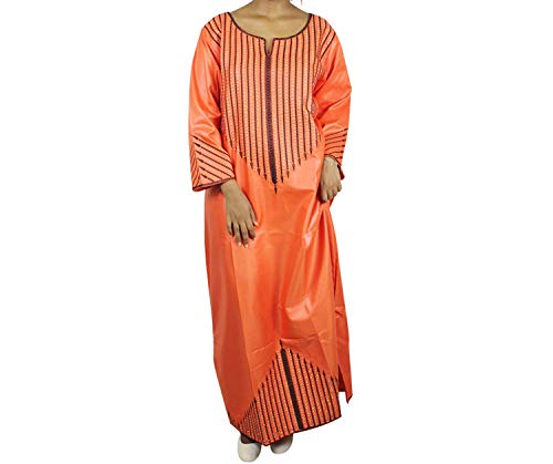 African Dresses for Women Dresses Traditional African Clothing for Ladies Without Scarf,Pink,XXXL - Thumbnail 6