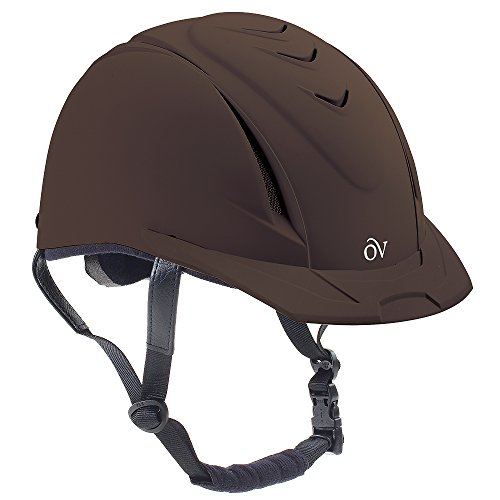 Ovation Large/X Large Comfortable Ventilated Deluxe Schooler Helmet Brown