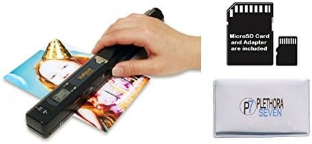 VuPoint Solutions ST415 Handheld Magic Wand Portable Scanner Kit for Document and Image - with 8GB MicroSD Card and Exclusive Cleaning Cloth - OCR Software, JPG/PDF, 900DPI, Color/Mono