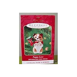 Hallmark 2001 Puppy Love #11 Keepsake Ornament