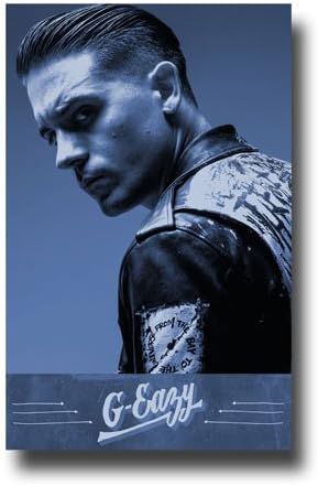G-Eazy Poster -"When it's dark out" Promo 11 x 17 -Blu