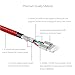 Apple MFI Certified Lightning to USB Charger Cable, BlitzWolf 3.3ft Braided Charger and Data Cord for iPhone 5 5s 5c 6s / 6s Plus 6SE, iPad Air, iPad Pro, iPad mini, iPod (Red)
