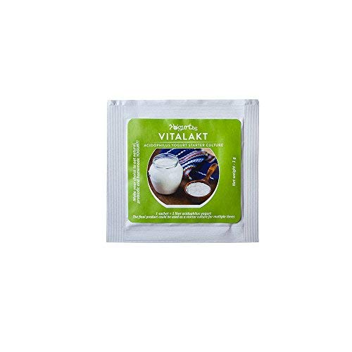 Acidophilus Probiotic Yogurt Starter Culture -Pack of 5 Sachets for Home Made Vitalakt Dairy Product - Thumbnail 2