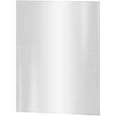 304 Stainless Steel Sheets, 12" x 8" x 1/32" Inch (22 Gauge) Stainless Steel Plates 0.8MM Thick Stainless Steel Shim Plates Metal Sheets for Kitchen DIY Craft Making