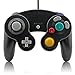 Gamecube Controller, Lyyes Classic Wired Controllers Compatible with Wii Nintendo Gamecube (Black-1pack)