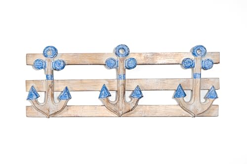 PLACA MADERA 3 ANCLAS