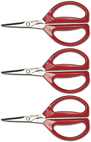 Joyce Chen 51-0220, Unlimited Scissor, Red (3-(Pack))