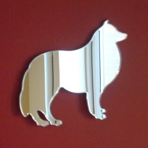 Super Cool Creations Collie Dog Mirrors (Sheep Dogs) - 50cm x 43cm