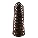 HZMAN Unisex Faux Leather Gauntlet Wristband Wide Bracer Arm Armor Cuff