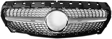 BODIN W117 CLA Class For Mercedes Benz Front Diamond Grill Grille Silver 2014-2016