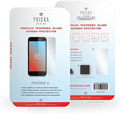 Priora Design iPhone 6 Premium Tempered Glass Screen Protector - 1 Pack