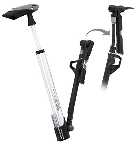 GIYO Portable Bicycle Bike Mini Air Floor Pump With Gauge