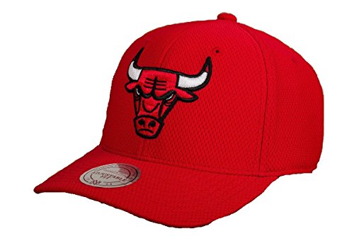 Mitchell & Ness NBA Hexagon Jersey Mesh Hook & Loop Adjustable Strapback Hat