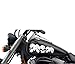 FGD Motorcycle Row of Skulls Gas Tank Side Decals. 5